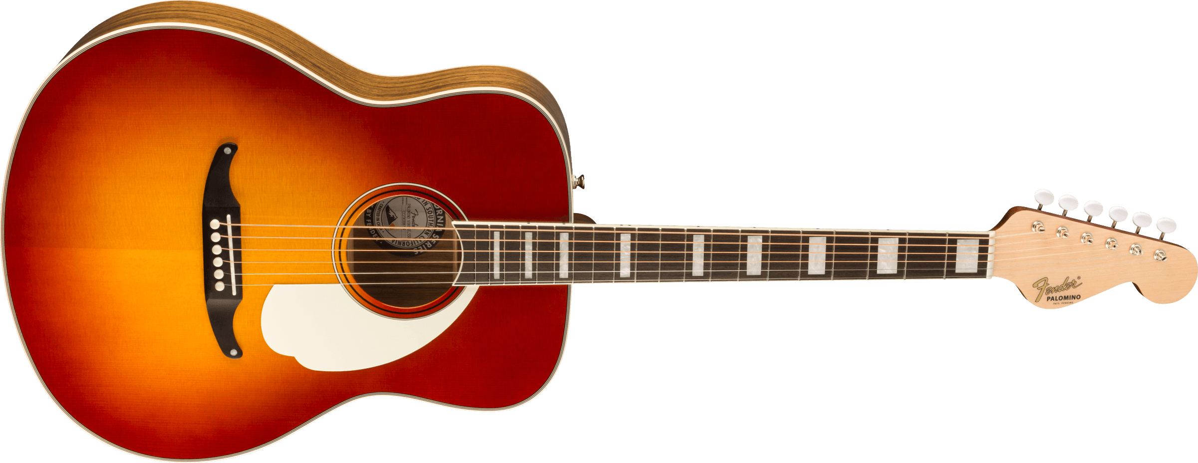 Galerijní obrázek č.2 Další tvary FENDER California Palomino Vintage - Sienna Sunburst
