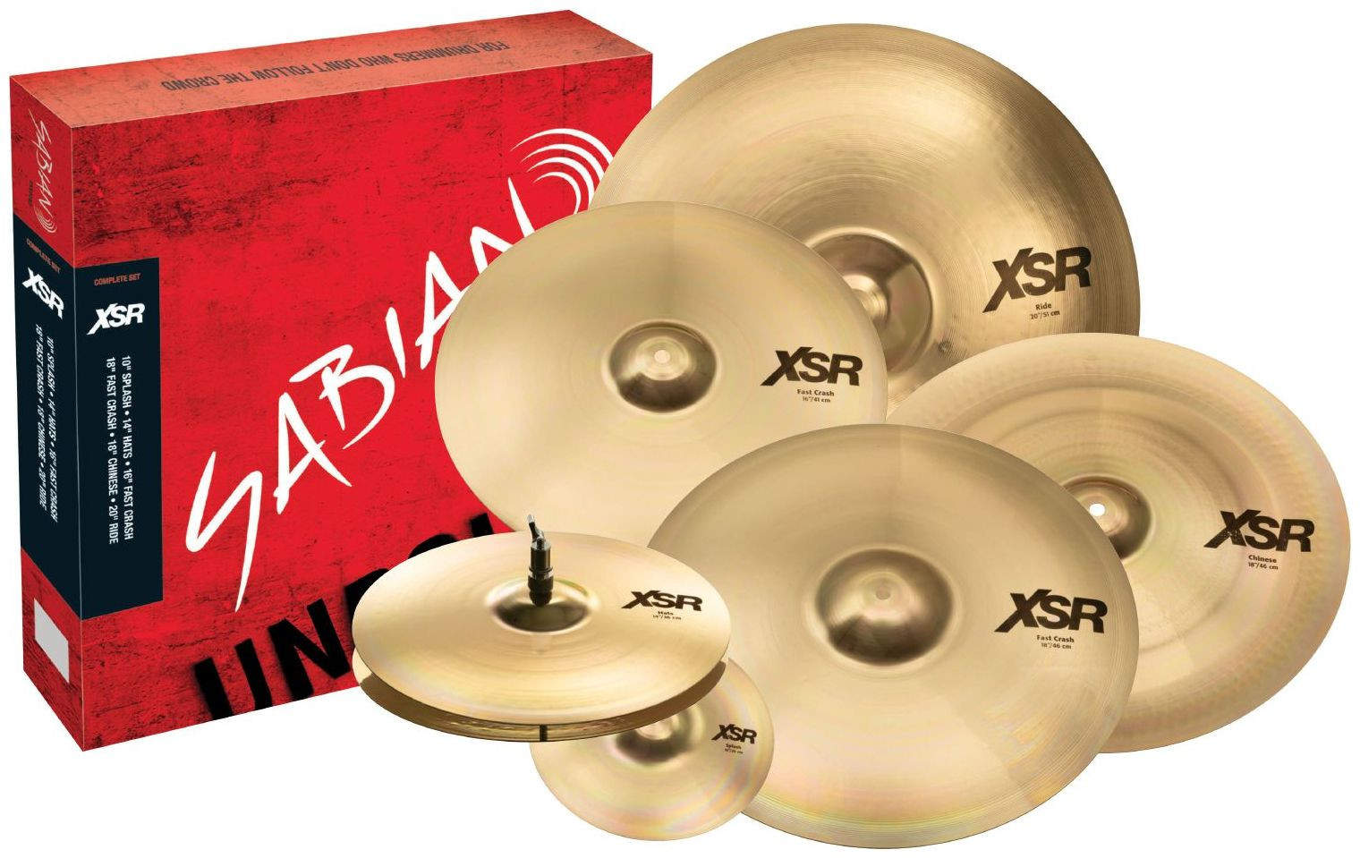 Hlavní obrázek Činelové sady SABIAN XSR Complete Set