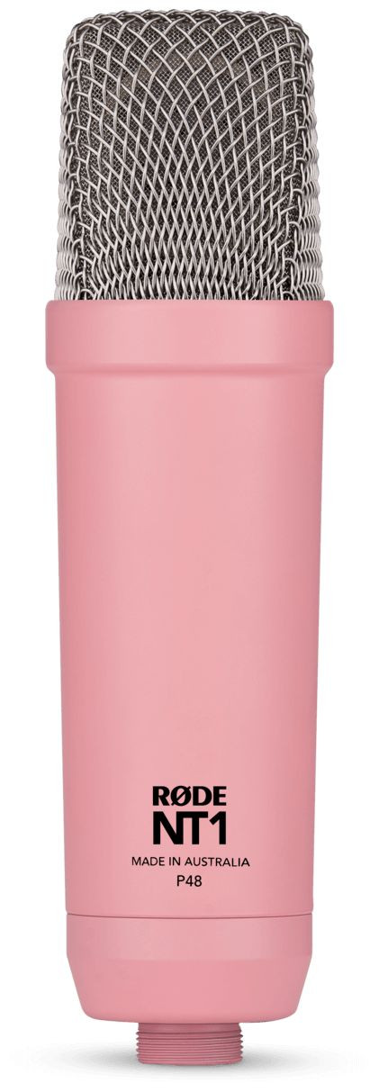 Galerijní obrázek č.4 Velkomembránové kondenzátorové mikrofony RODE NT1 Signature Series Pink