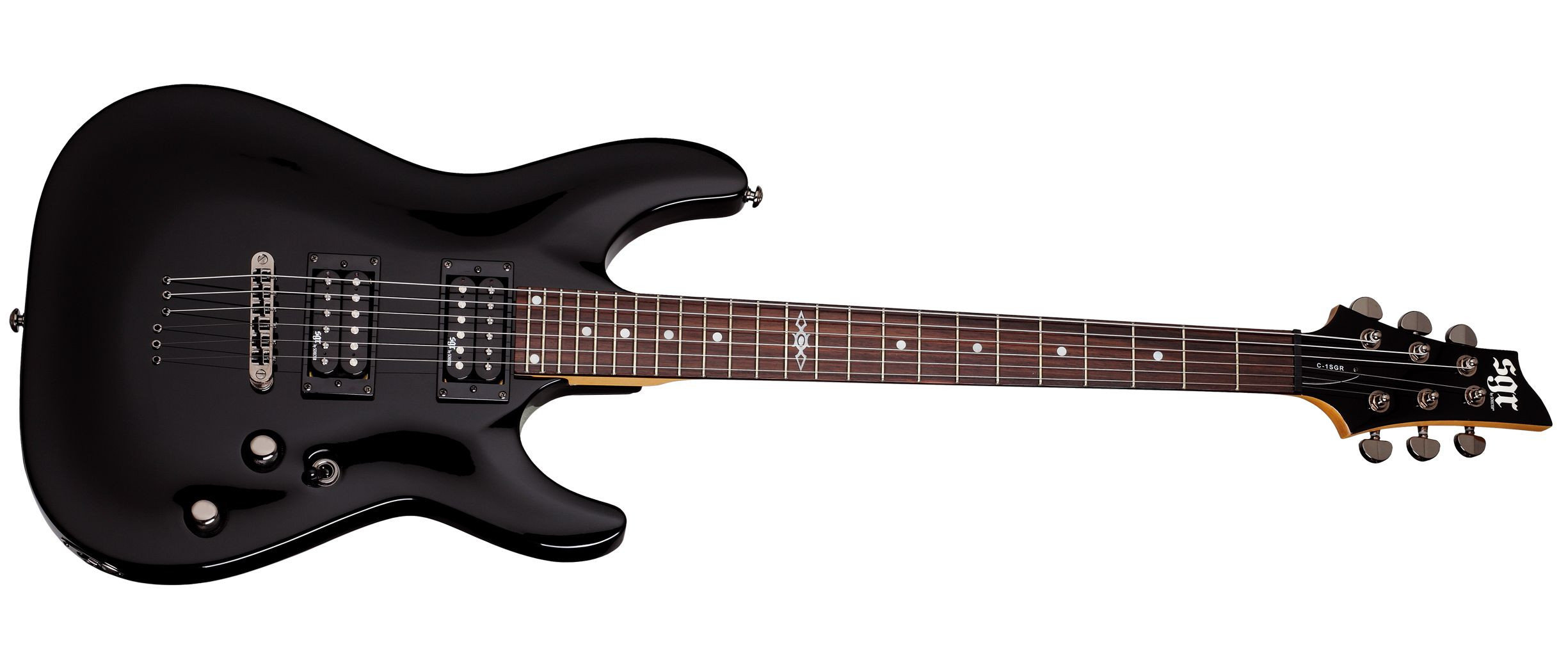 Hlavní obrázek Superstrat SCHECTER C-1 SGR - Black