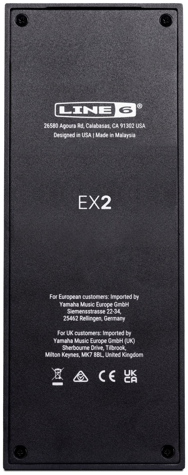 Galerijní obrázek č.7 Expression a volume  LINE 6 EX2 Expression Pedal