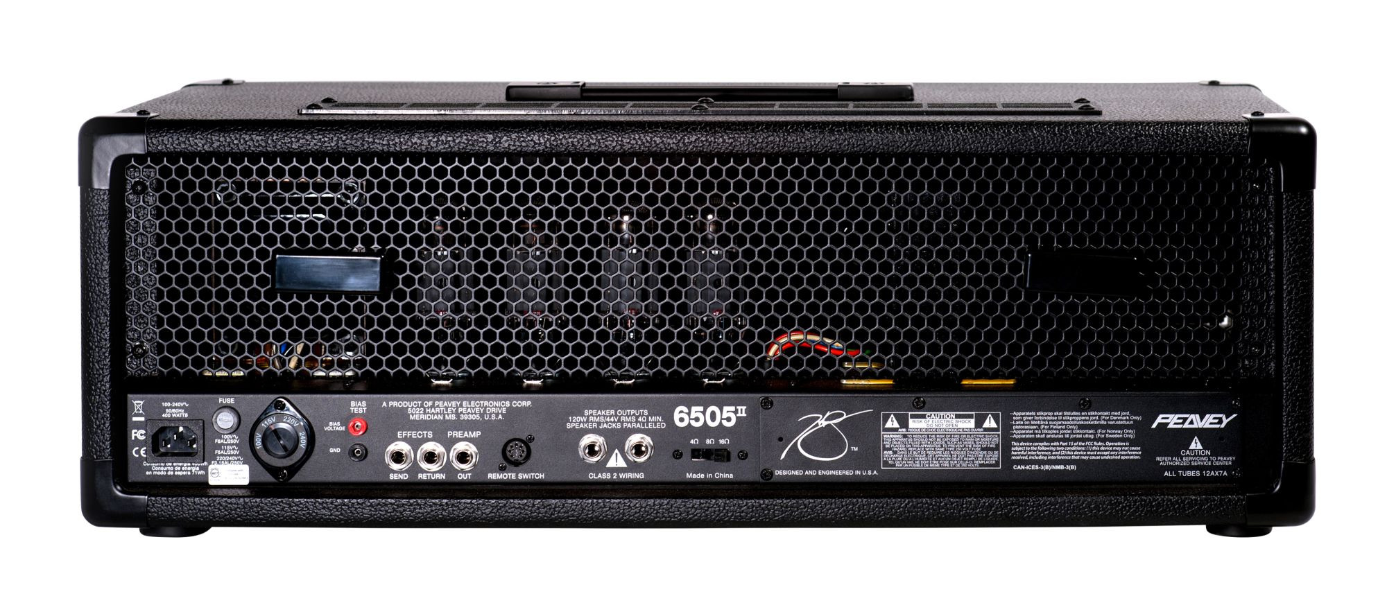 Galerijní obrázek č.3 Lampové zesilovače PEAVEY 6505 II Tube Head Guitar Amplifier