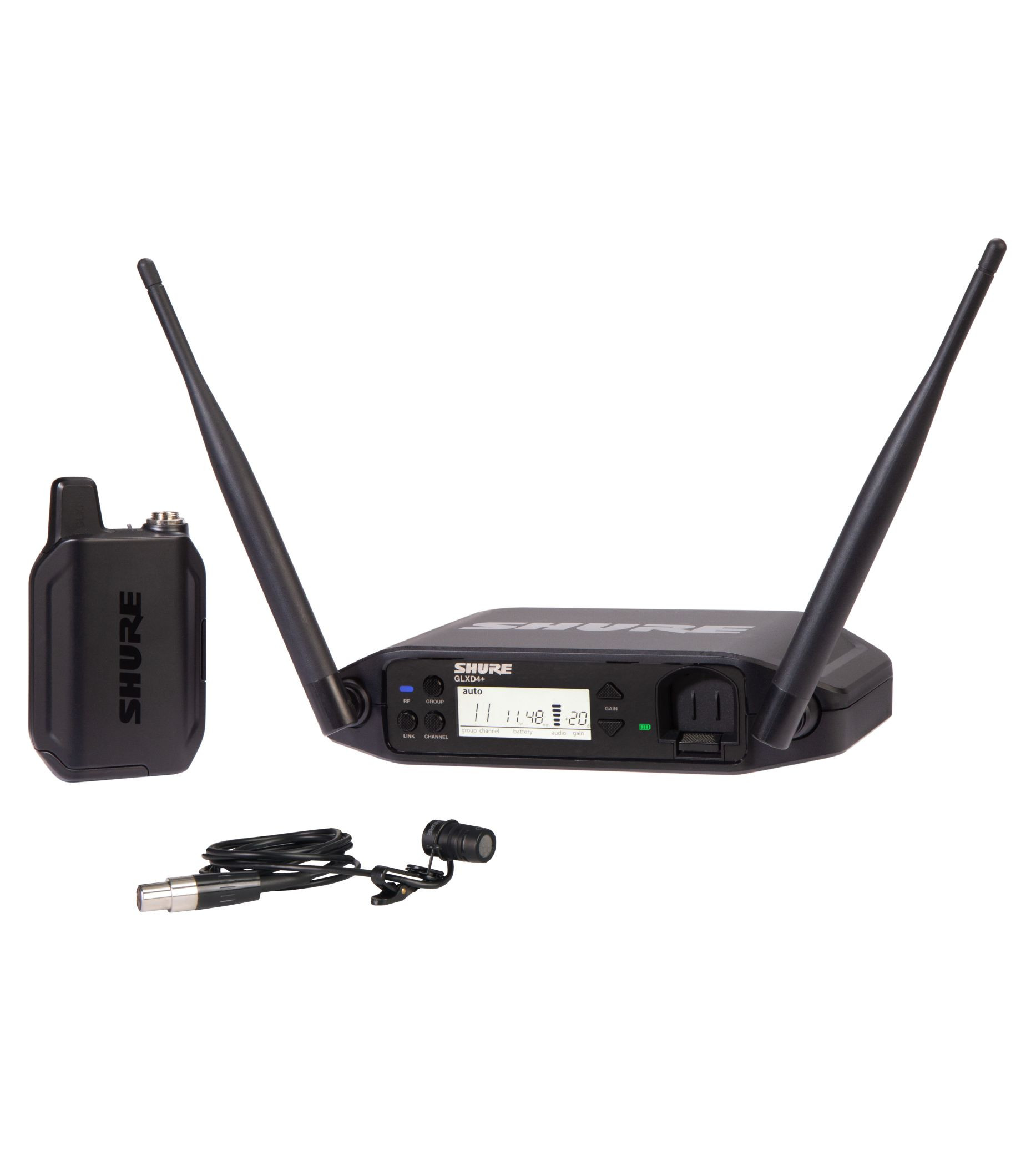 Hlavní obrázek S klopovým mikrofonem (lavalier) SHURE GLXD14+/85