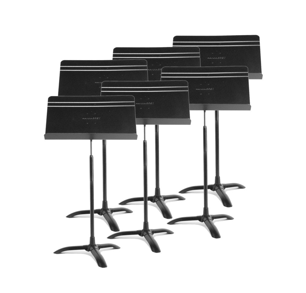 Hlavní obrázek Notové stojany MANHASSET Model 48C Symphony Concertino Stand Short - Box of 6