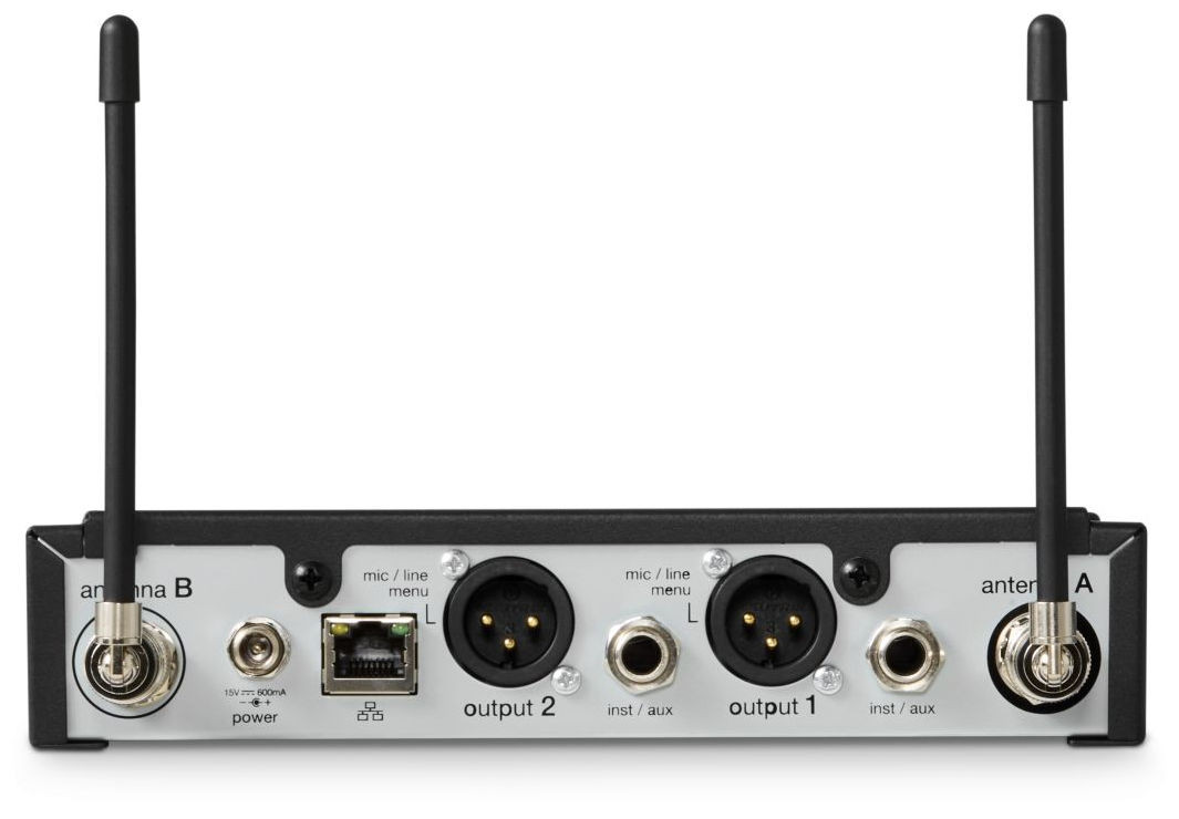 Galerijní obrázek č.1 Samostatné přijímače k bezdrátovým systémům SHURE SLXD4D+E-S50