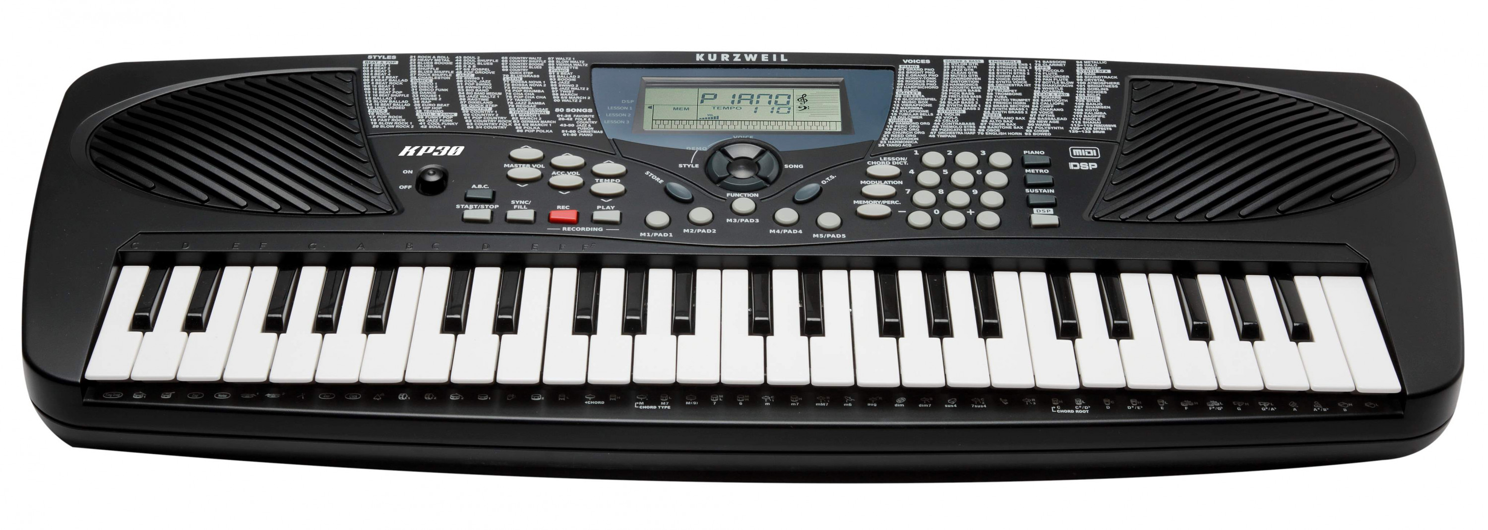 Galerijní obrázek č.1 Keyboardy bez dynamiky KURZWEIL KP30