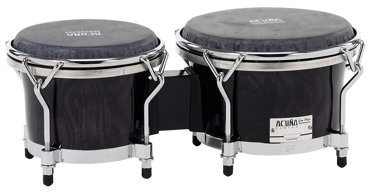 Hlavní obrázek Bonga GON BOPS Alex Acuna Special Edition Bongo - Ebony