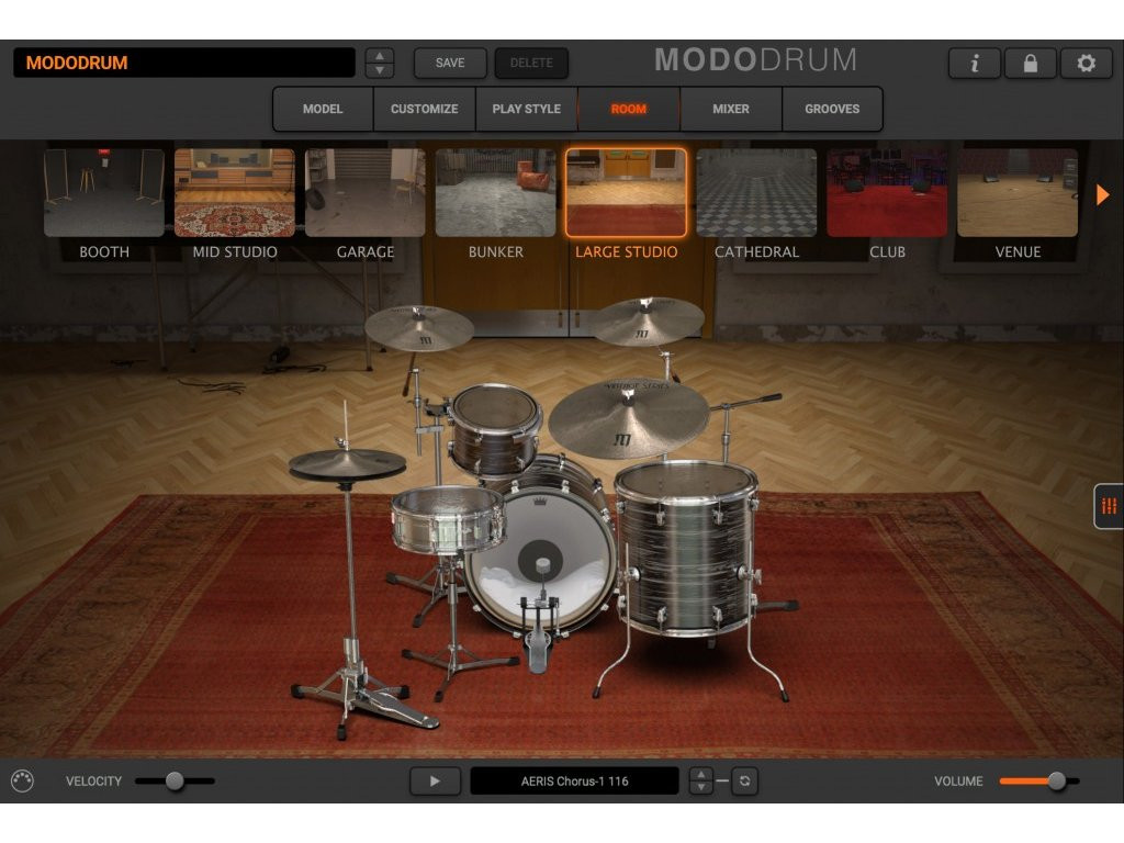 Galerijní obrázek č.2 Virtuální nástroje IK MULTIMEDIA MODO DRUM (box)