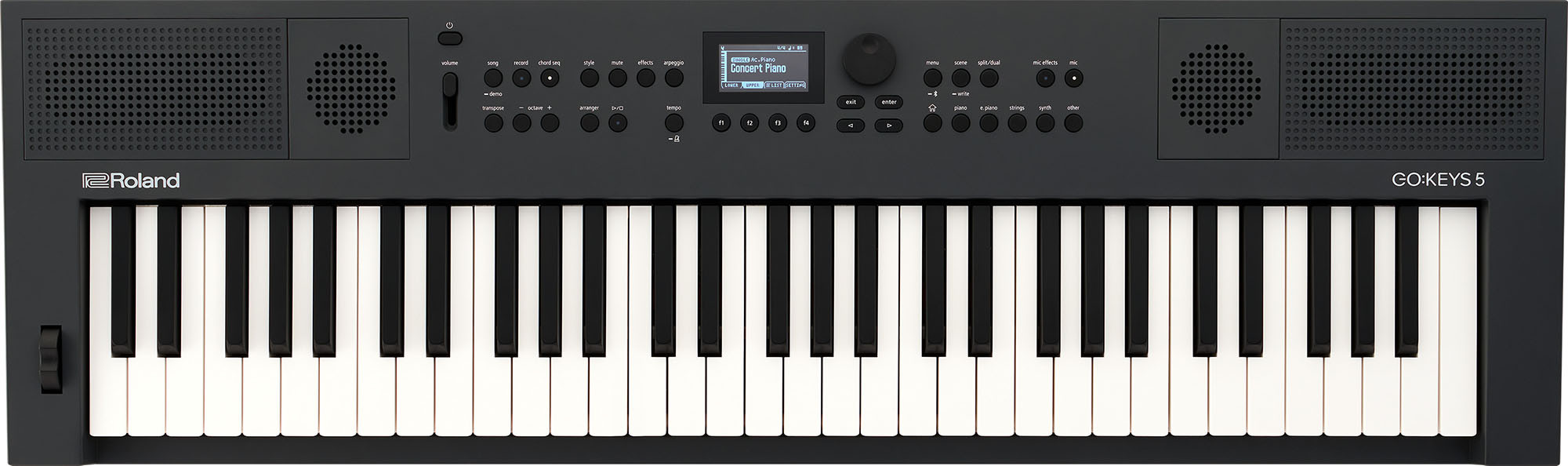 Hlavní obrázek Keyboardy s dynamikou ROLAND GO:KEYS 5 - Graphite