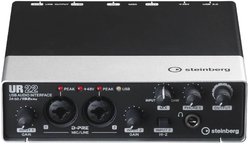 Hlavní obrázek USB zvukové karty STEINBERG UR 22