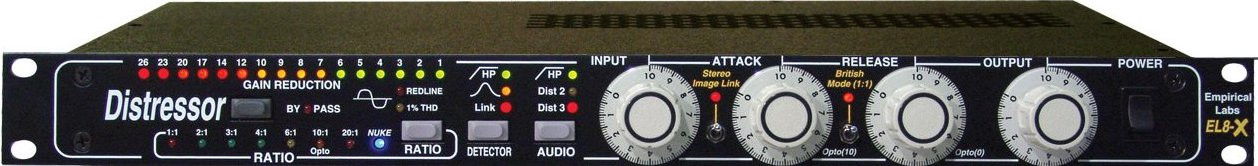 Hlavní obrázek Dynamické procesory EMPIRICAL LABS Distressor EL8X