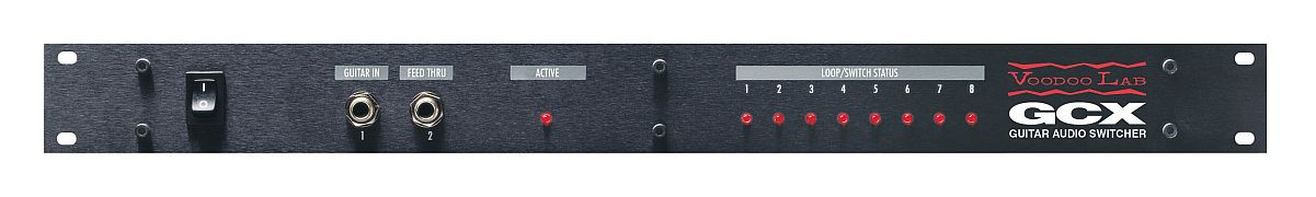 Hlavní obrázek Footswitche a přepínače VOODOOLAB GCX Audio Switcher