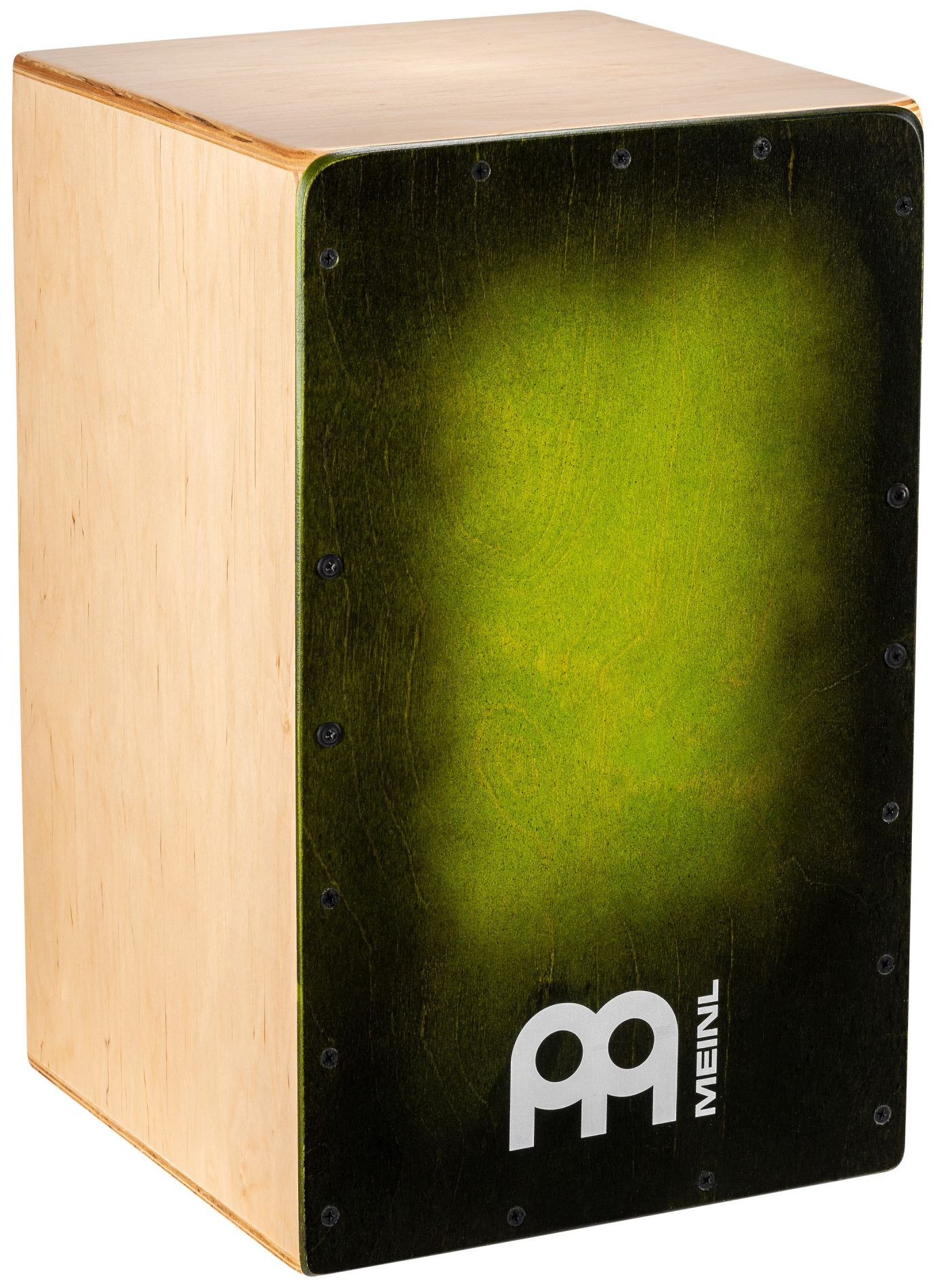Hlavní obrázek Cajony MEINL SC100GRB Snarecraft Snare Cajon 100 Special Edition - Green Burst
