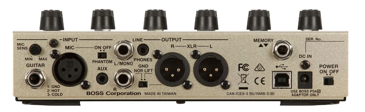 Galerijní obrázek č.1 Předzesilovače a koncové zesilovače BOSS VE-8 Acoustic Singer