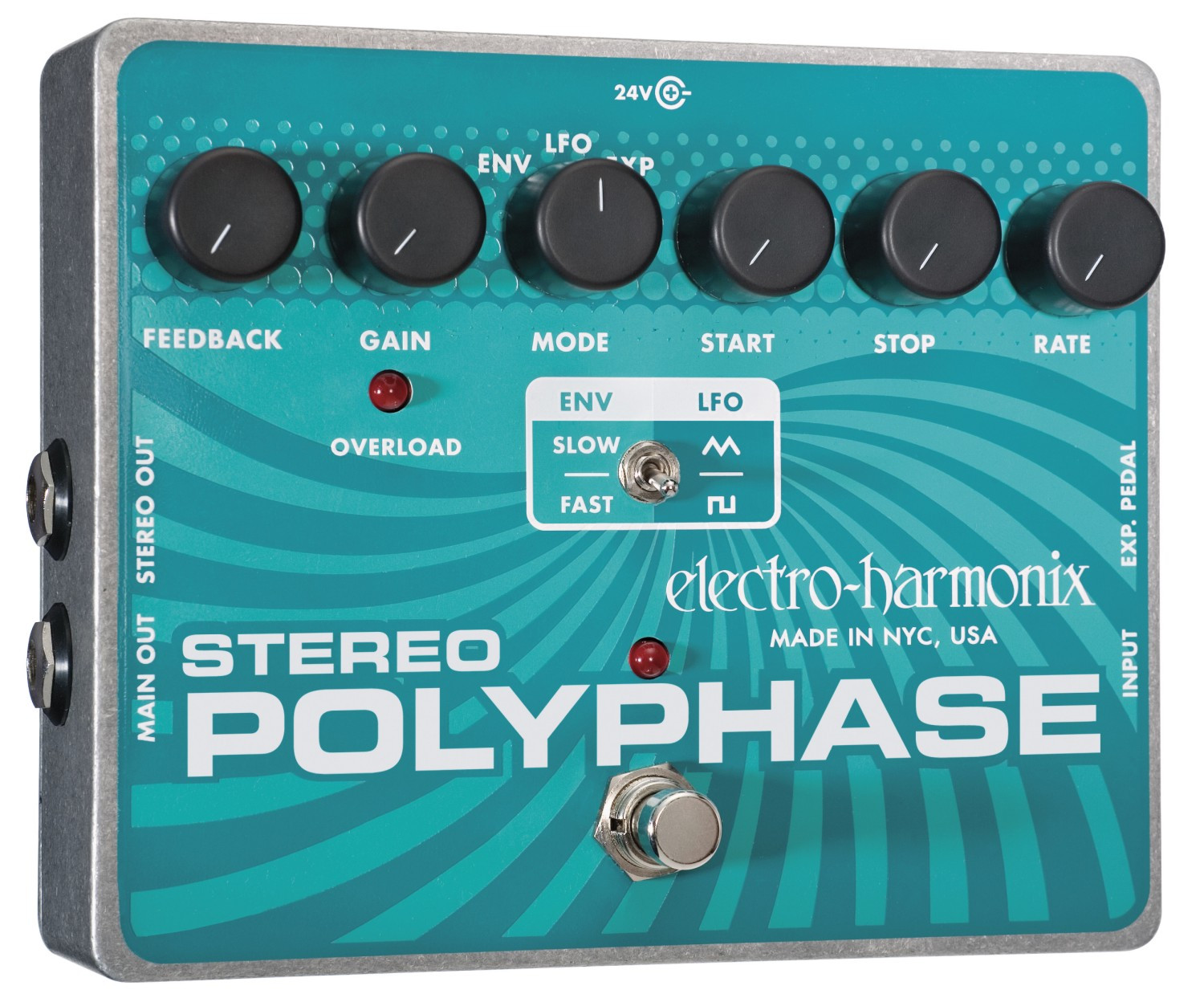 Hlavní obrázek Ostatní efekty ELECTRO HARMONIX Stereo Polyphase
