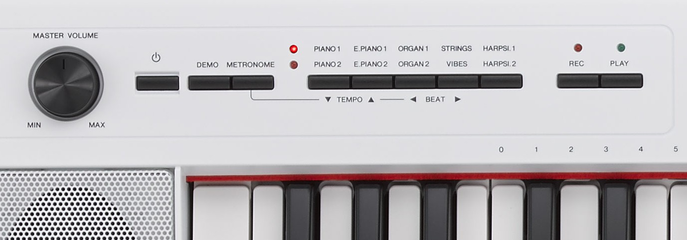 Galerijní obrázek č.3 Stage piana YAMAHA Piaggero NP-32 WH