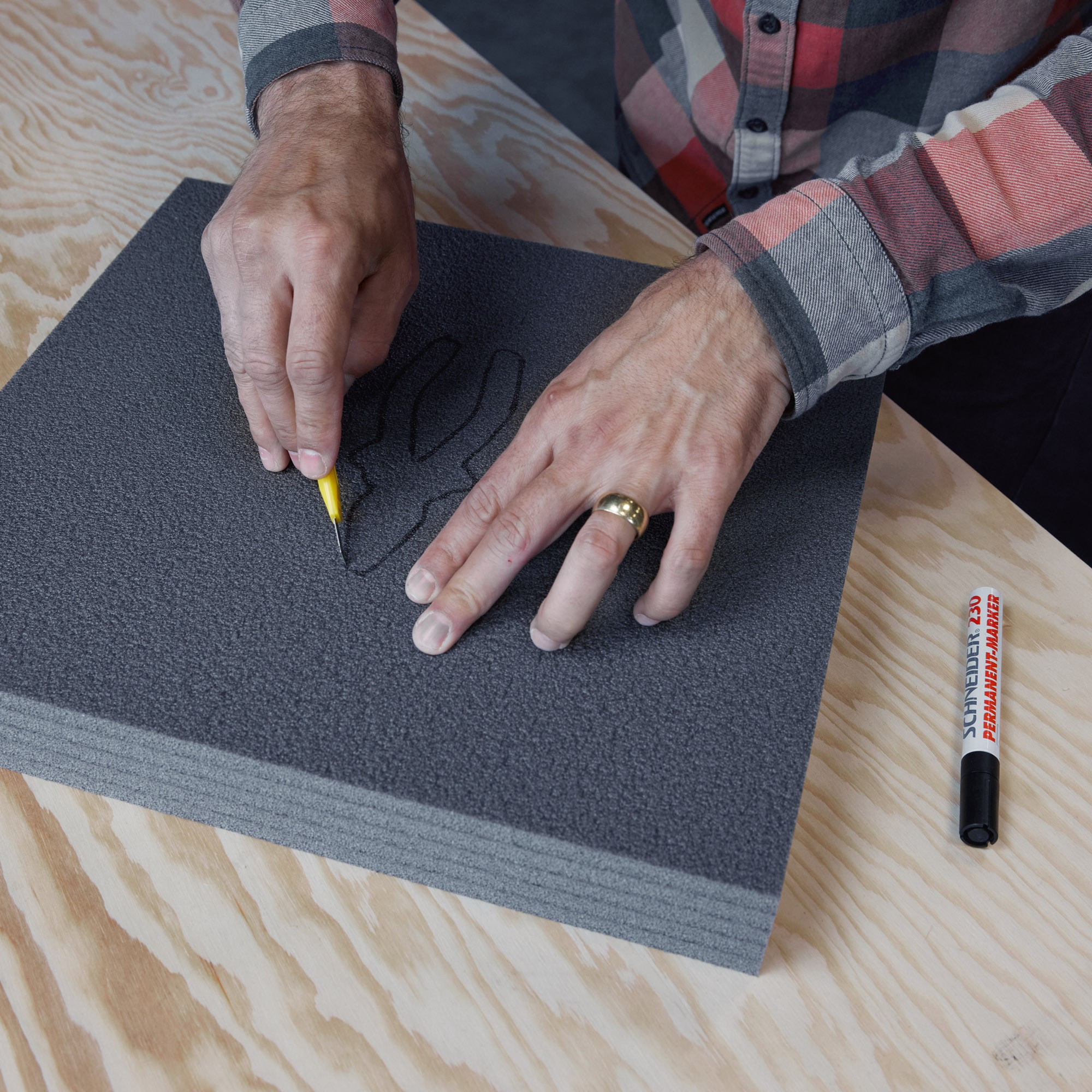 Galerijní obrázek č.3 Příslušenství racku 19" ADAM HALL 19" Parts KYOTO FOAM