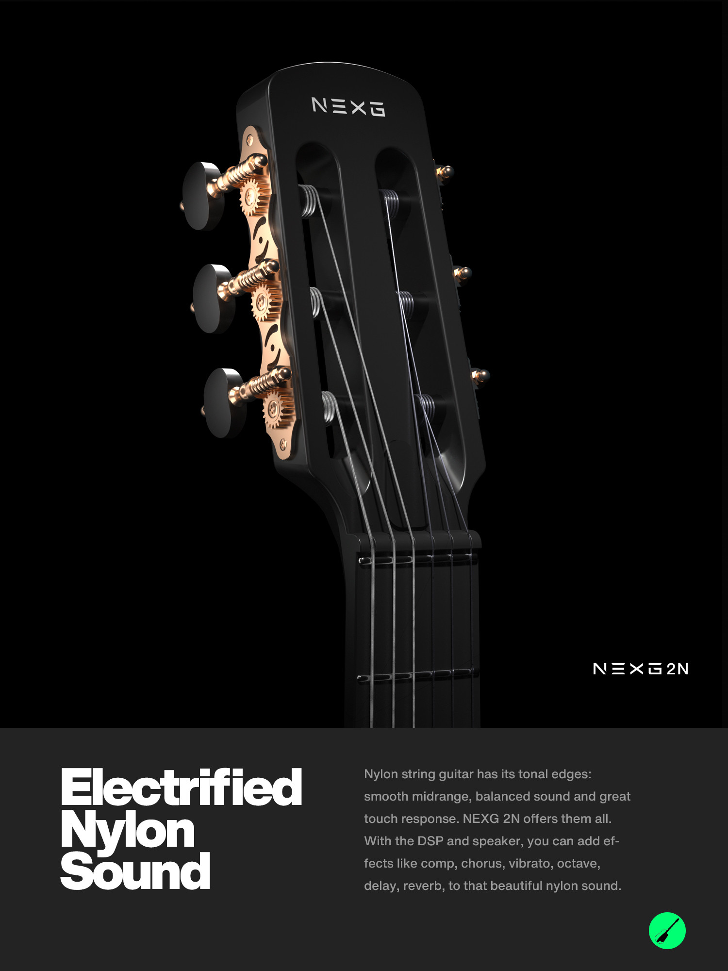 Galerijní obrázek č.4 Elektrické kytary ENYA MUSIC NEXG 2N - Black A-Stock