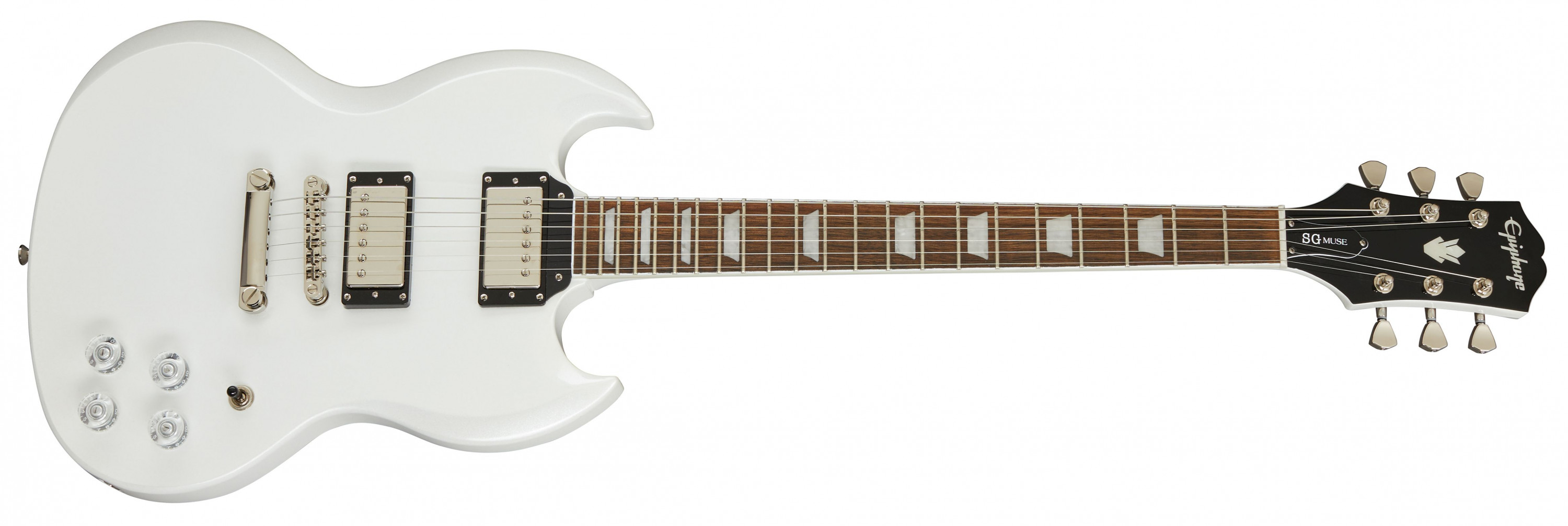 Hlavní obrázek SG EPIPHONE SG Muse Pearl White Metallic