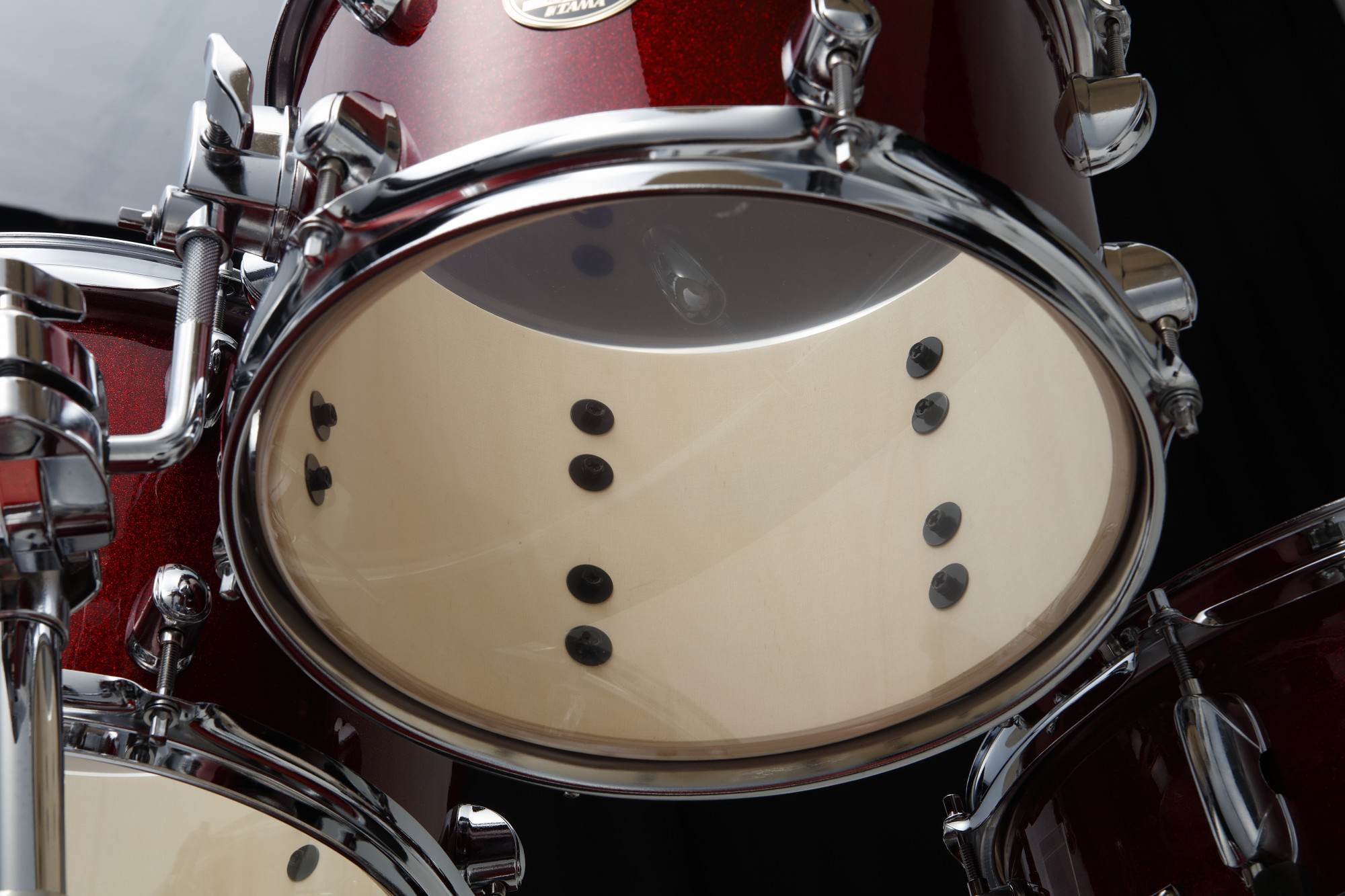 Galerijní obrázek č.5 20“; 10“, 12“; 14“ TAMA RM50YH6-CPM Rhythm Mate - Candy Apple Mist