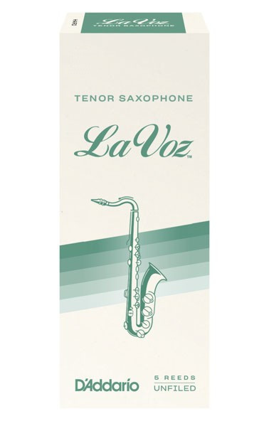 Hlavní obrázek Tenor saxofon RICO RKC05MS La Voz Tenor Saxophone Reeds Medium Soft - 5 Box