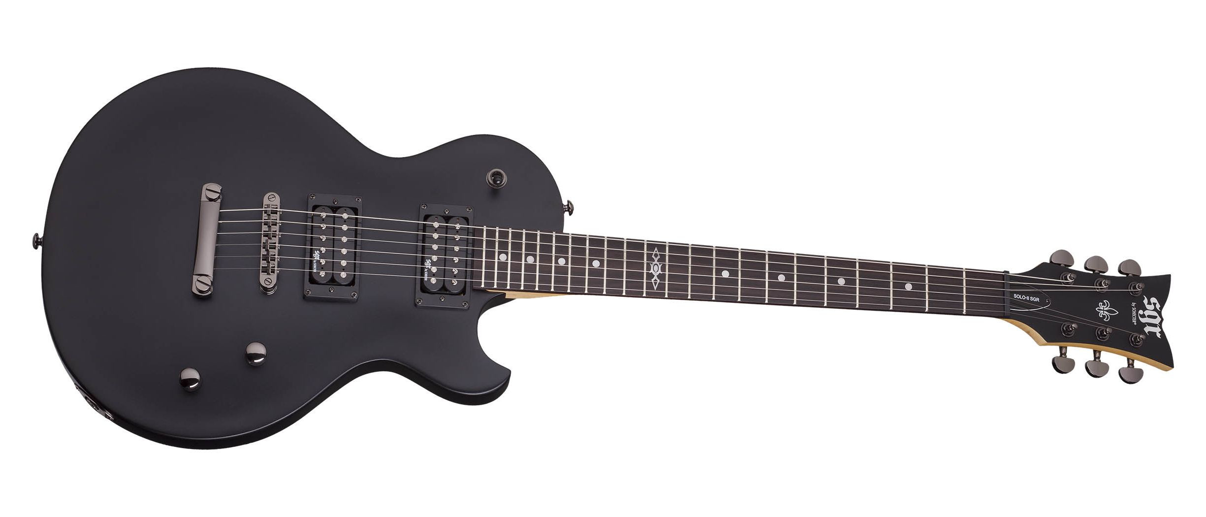 Hlavní obrázek Elektrické kytary SCHECTER Solo-II SGR Midnight Satin Black