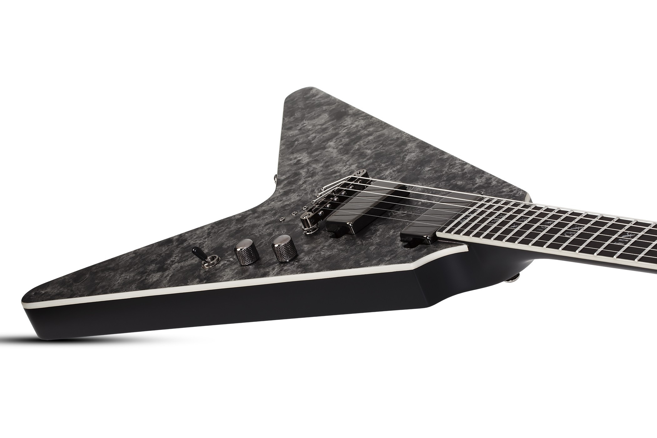 Galerijní obrázek č.2 Hard&heavy SCHECTER Juan of the Dead V-1 - Satin Black Reign