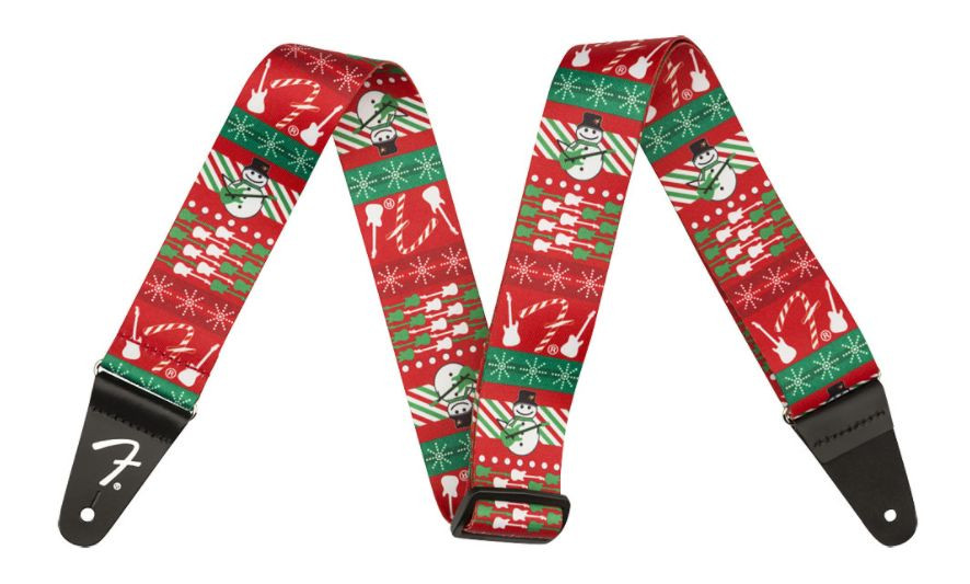 Hlavní obrázek Nylonové/textilní FENDER Ugly Xmas Sweater Strap Snowman