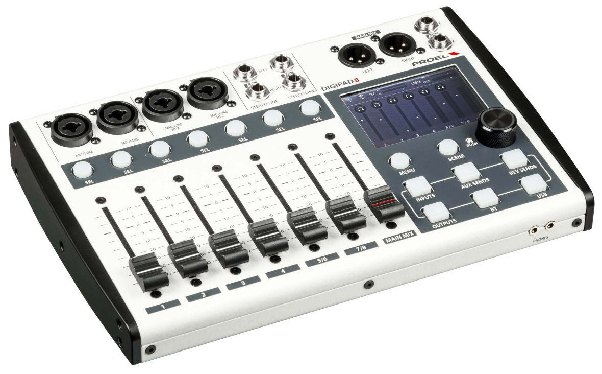 Galerijní obrázek č.4 Digitální mixpulty PROEL DIGIPAD8