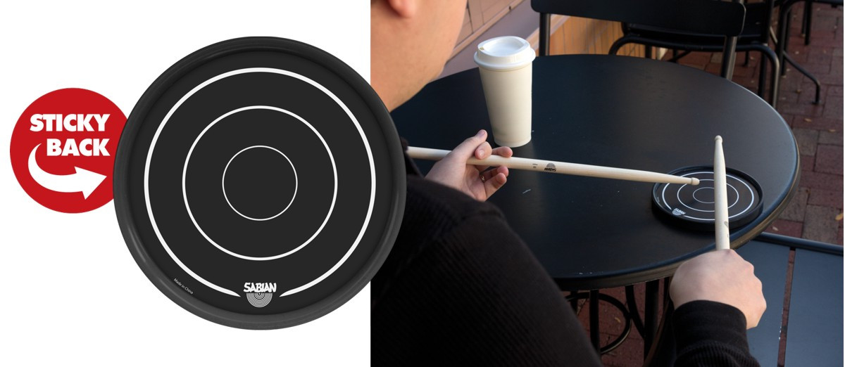 Galerijní obrázek č.1 Tréninkové pady SABIAN Grip Disc Practice Pad