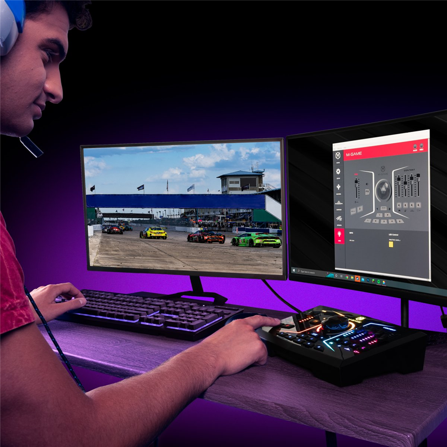 Galerijní obrázek č.8 USB zvukové karty M-AUDIO M-GAME RGB DUAL