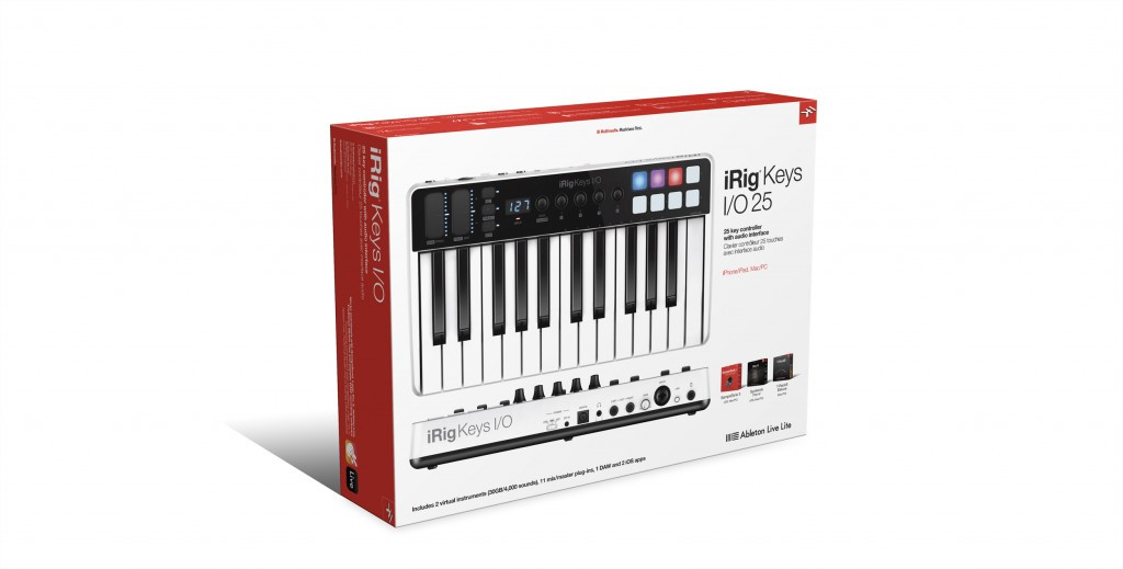 Galerijní obrázek č.10 MIDI keyboardy IK MULTIMEDIA iRig Keys I/O 25