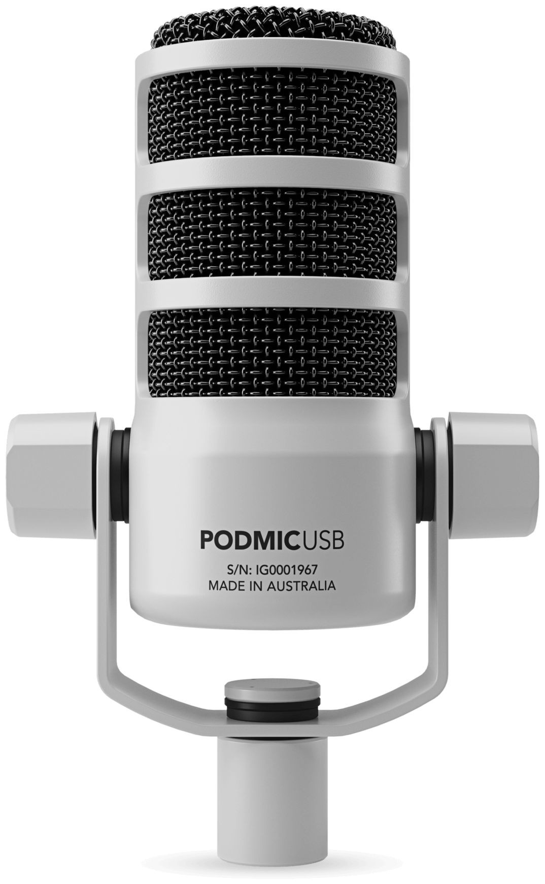 Galerijní obrázek č.4 Mikrofony pro rozhlasové vysílání RODE PodMic USB - White