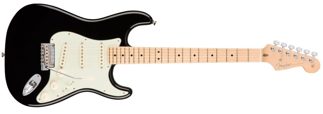 Hlavní obrázek ST - modely FENDER American Professional Stratocaster Black Maple