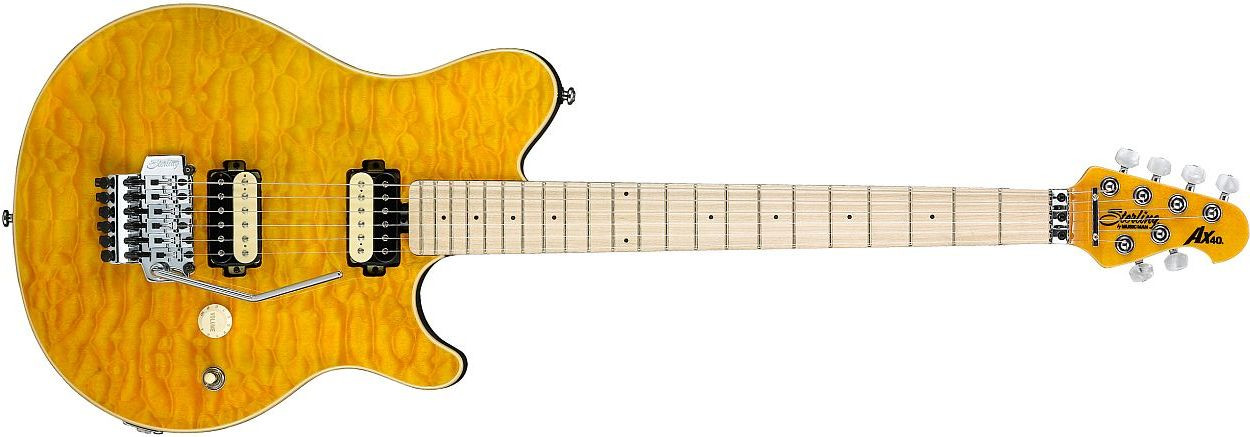 Hlavní obrázek Alternativní STERLING BY MUSIC MAN AX40, Maple Fingerboard - Trans Gold