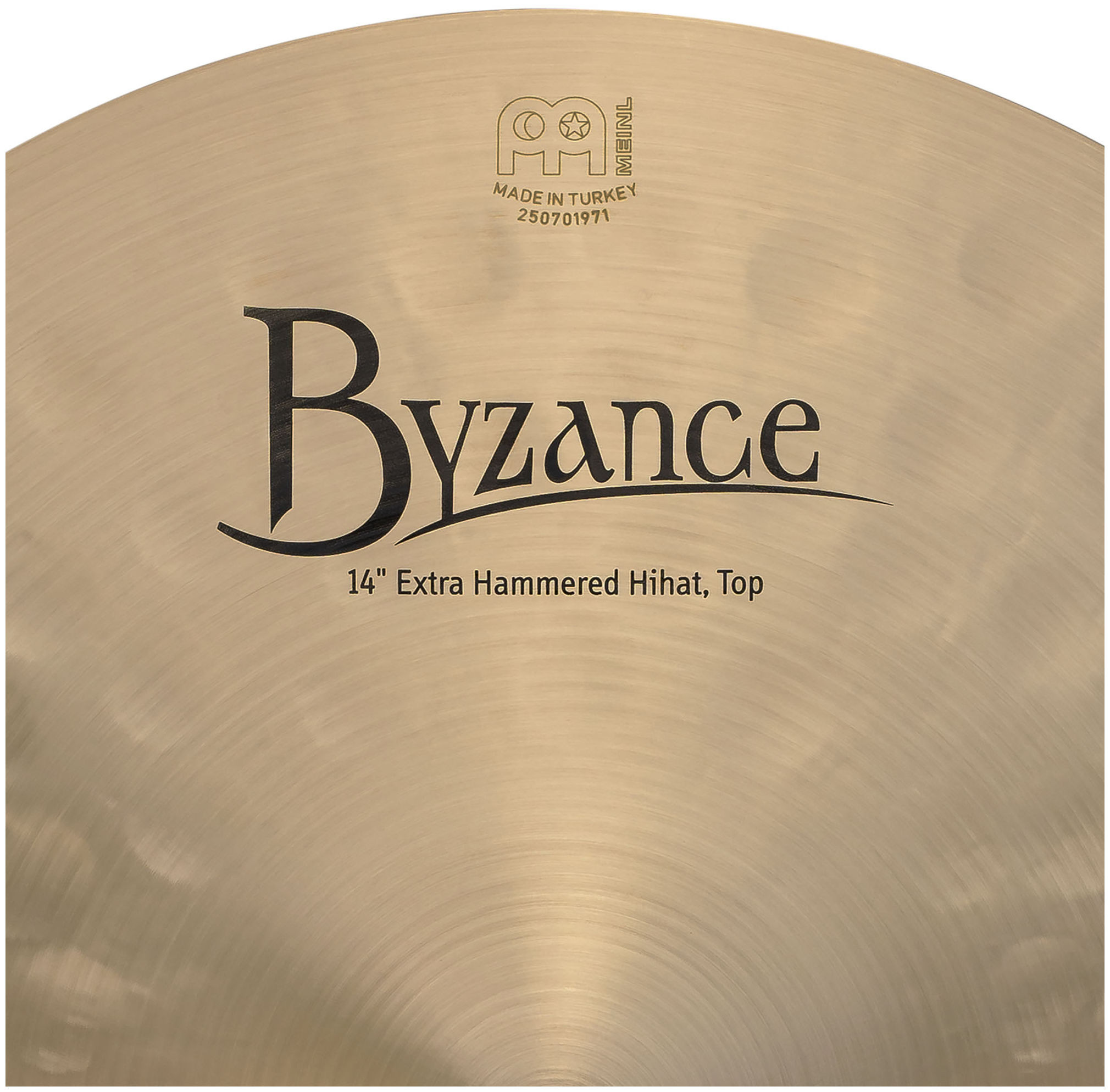 Galerijní obrázek č.6 14" MEINL Cymbals Byzance Traditional Extra Hammered Hihat - 14”