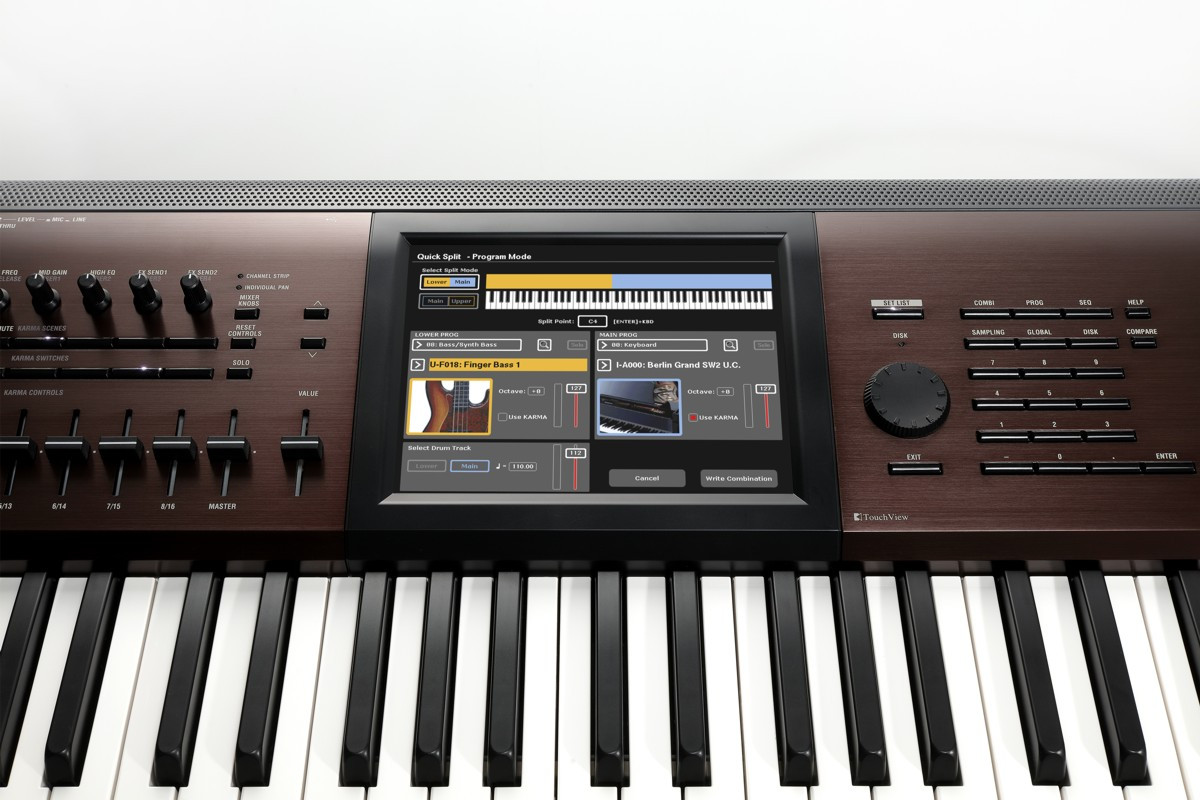 Galerijní obrázek č.2 Syntezátory, varhany, virtuální nástroje KORG Kronos-88 LS