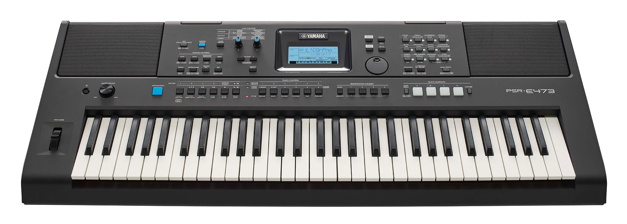 Galerijní obrázek č.1 Keyboardy/Klávesy/Kontrolery YAMAHA PSR-E473 B-Stock