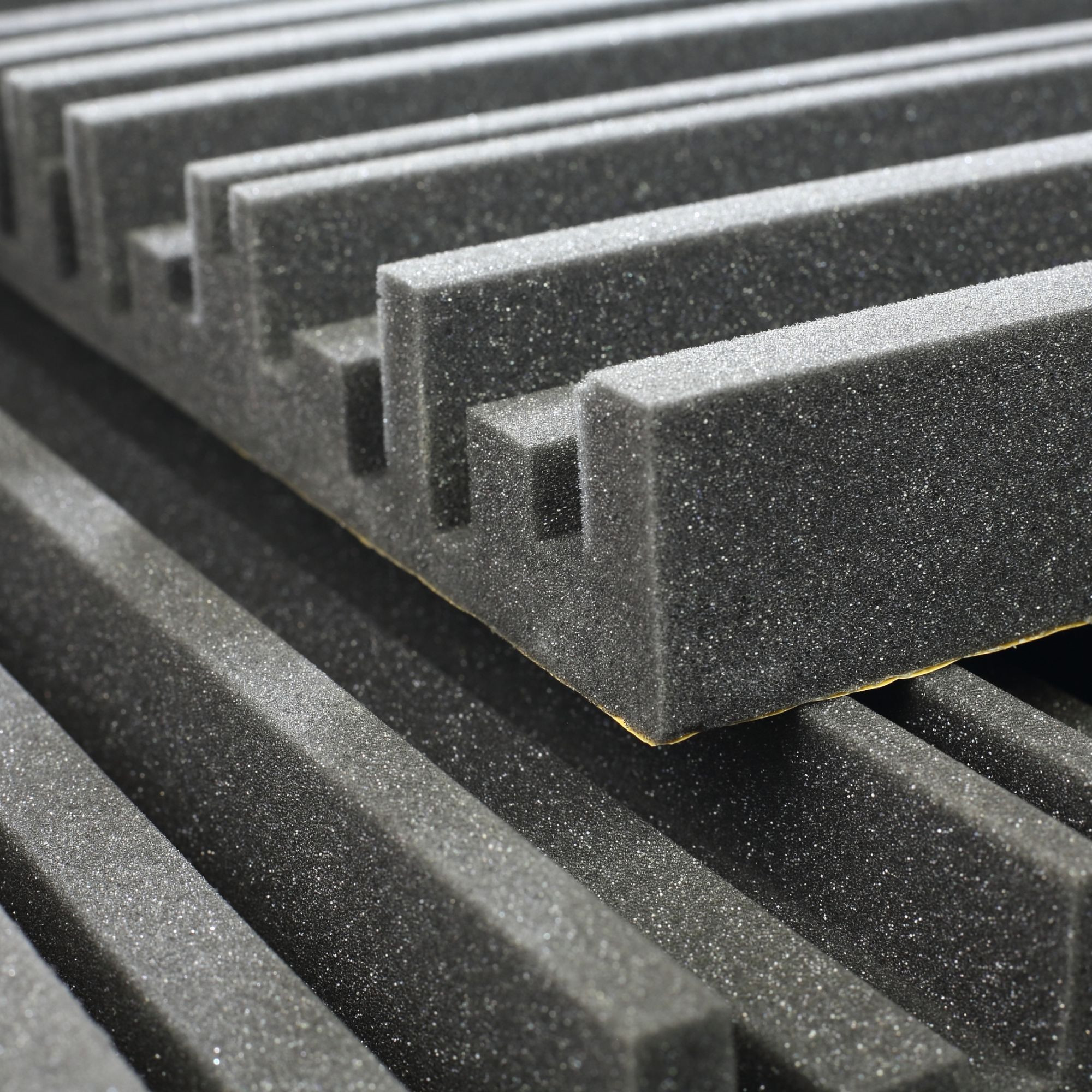 Galerijní obrázek č.3 Absorpční panely VELES-X Acoustic Self-Adhesive Wedges 300x300x50