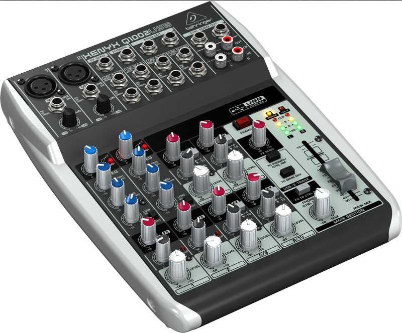 Galerijní obrázek č.3 Mixážní pulty bez efektu BEHRINGER XENYX Q1002USB