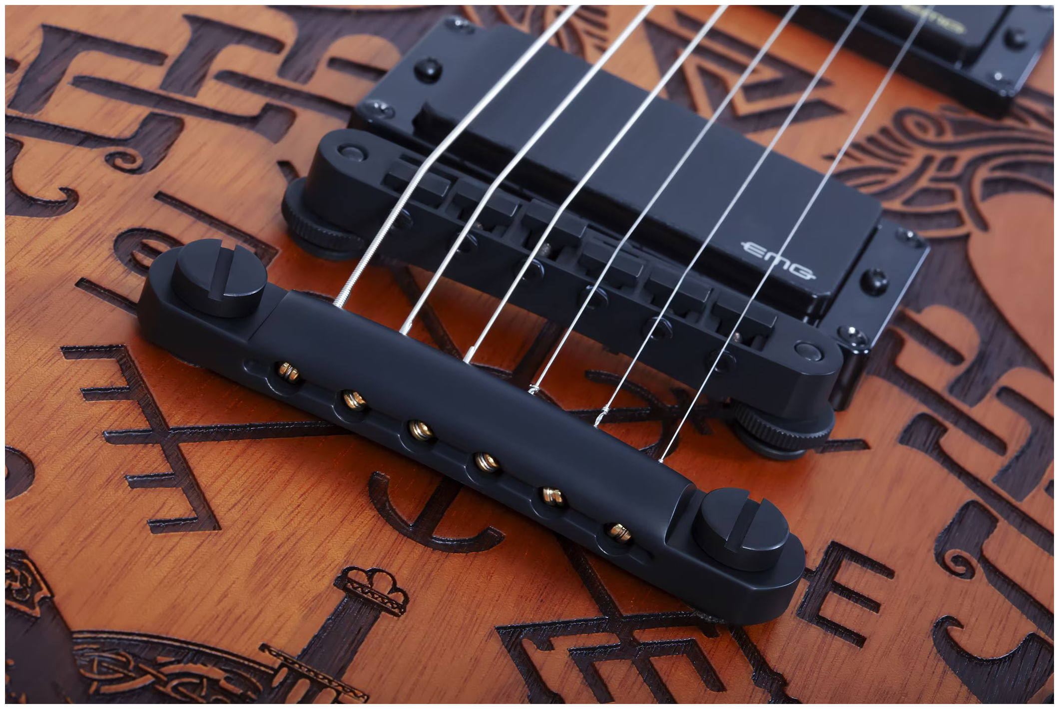 Galerijní obrázek č.6 Hard&heavy SCHECTER Wylde Audio Barbarian Carveworks - Natural Satin