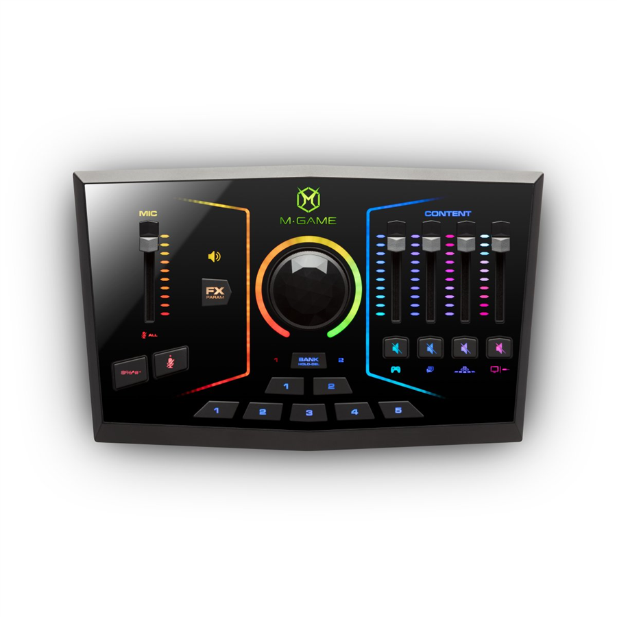 Galerijní obrázek č.7 USB zvukové karty M-AUDIO M-GAME RGB DUAL