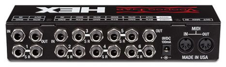 Galerijní obrázek č.1 Footswitche a přepínače VOODOOLAB HEX Audio Loop Switcher