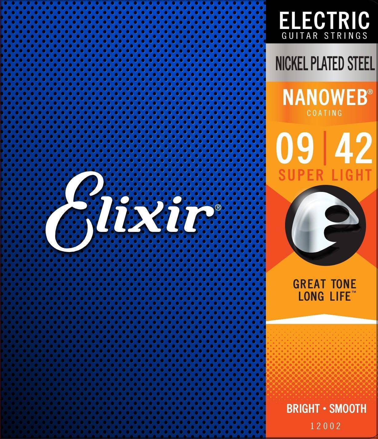 Hlavní obrázek Tvrdost .009 ELIXIR 16540 Nanoweb Super Light (09-42) 3-pack 2+1 zdarma