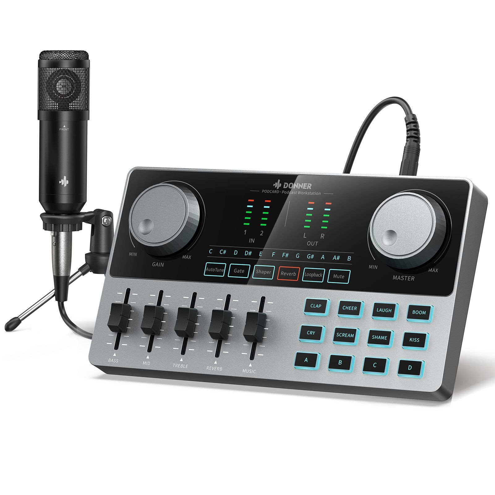 Hlavní obrázek USB zvukové karty DONNER Podcast Equipment Bundle
