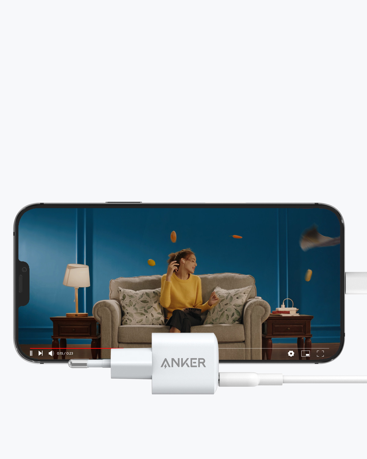 Galerijní obrázek č.1 Powerbanky a nabíječky ANKER PowerPort III Nano 20W USB-C EU White