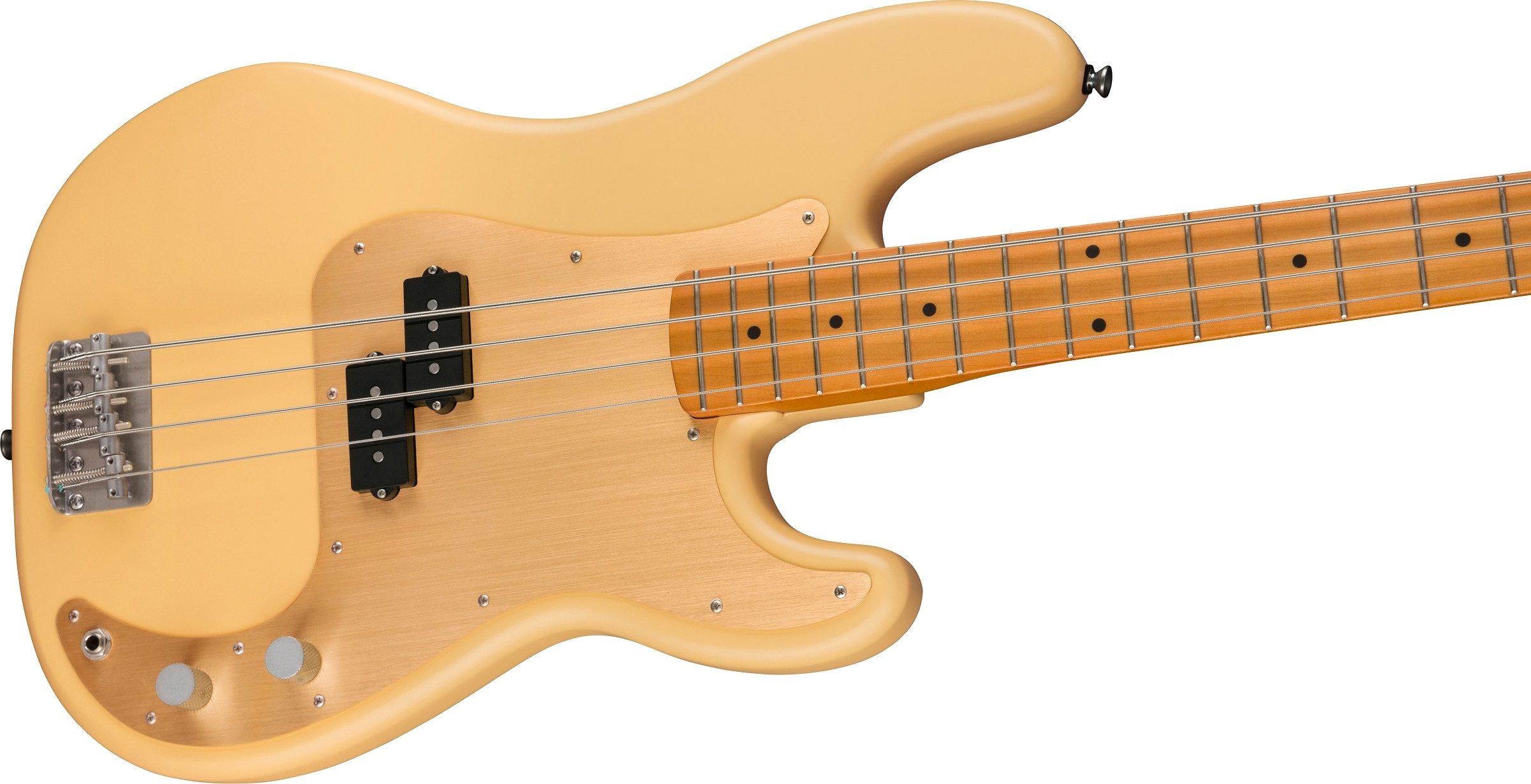 Galerijní obrázek č.3 PB modely FENDER SQUIER 40th Anniversary Precision Bass Vintage Edition - Satin Vintage Blonde