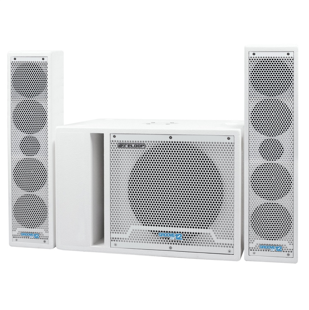 Hlavní obrázek Aktivní reproboxy RELOOP Groove Set 12 white