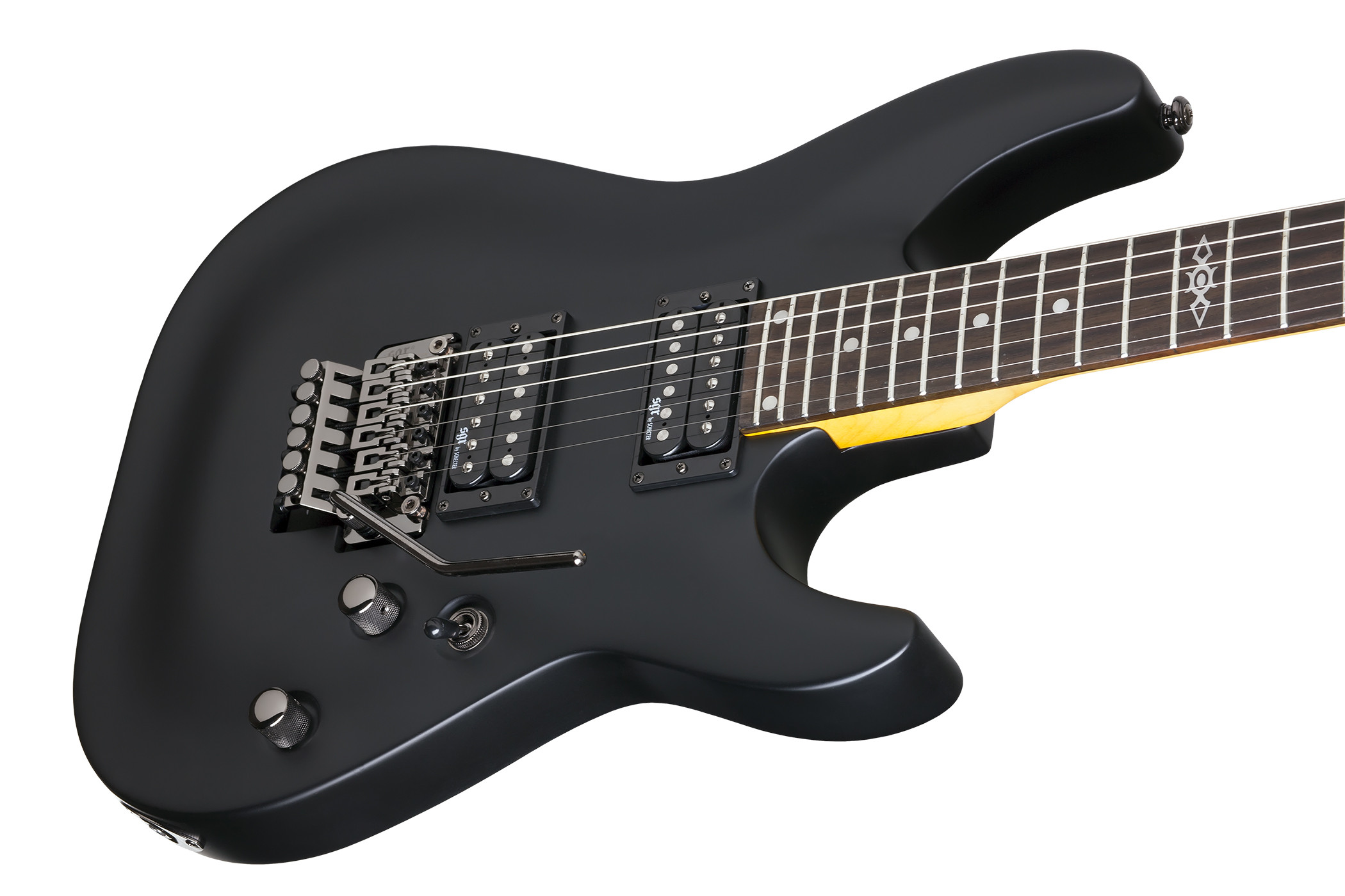 Galerijní obrázek č.2 Elektrické kytary SCHECTER SGR C-1 FR Midnight Satin Black