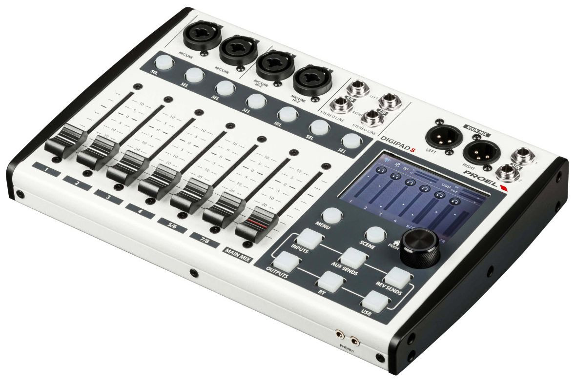 Galerijní obrázek č.5 Digitální mixpulty PROEL DIGIPAD8